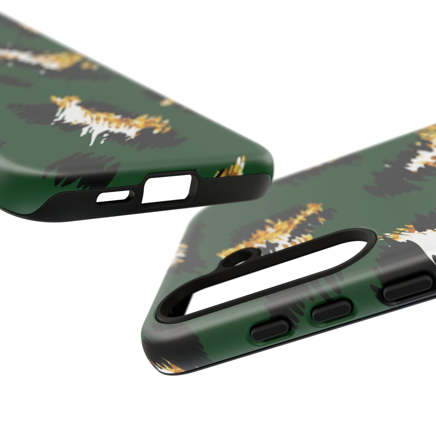 Green Leopard Print Phone Case – Tough Protective iPhone Cover