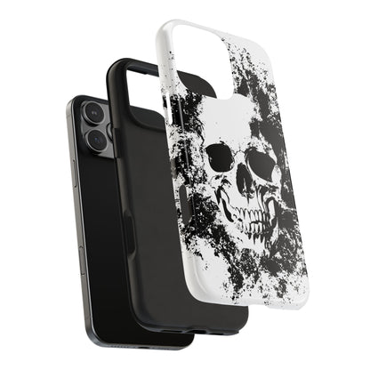 Ink Skull IPhone Case — MagSafe Compatible Protective Cover