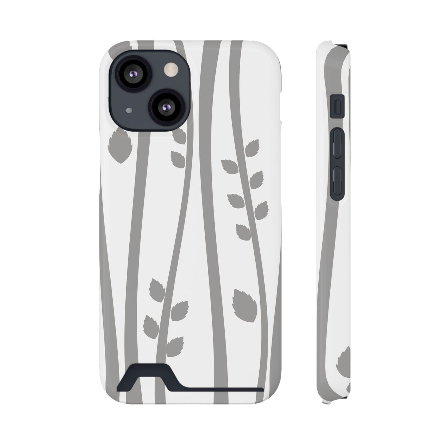 Slim Card Holder iPhone Case – Protective Wallet Phone Case with Built-In Card Slot