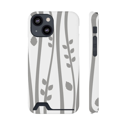 Slim Card Holder iPhone Case – Protective Wallet Phone Case with Built-In Card Slot