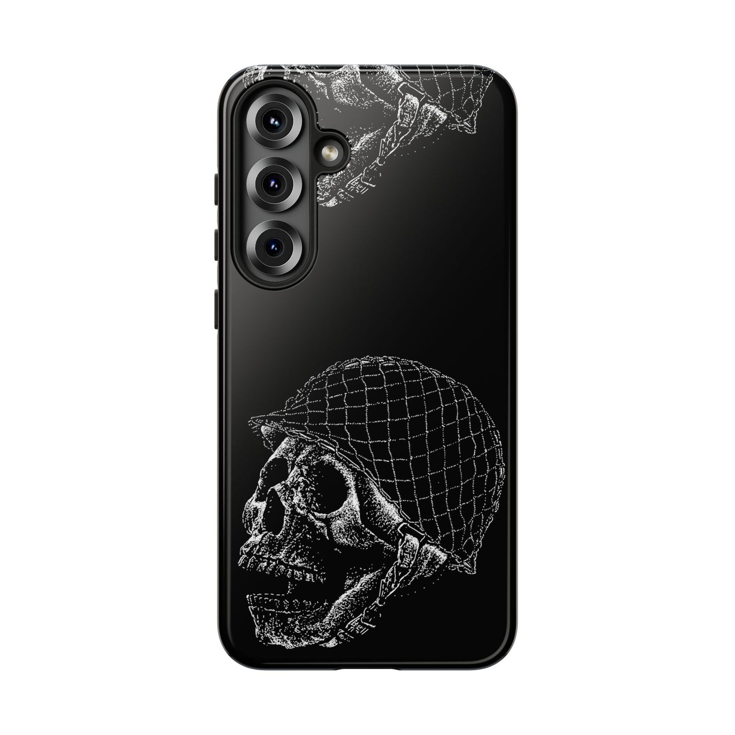 Skull Soldier Phone Case — Military Helmet Skull Tough Case