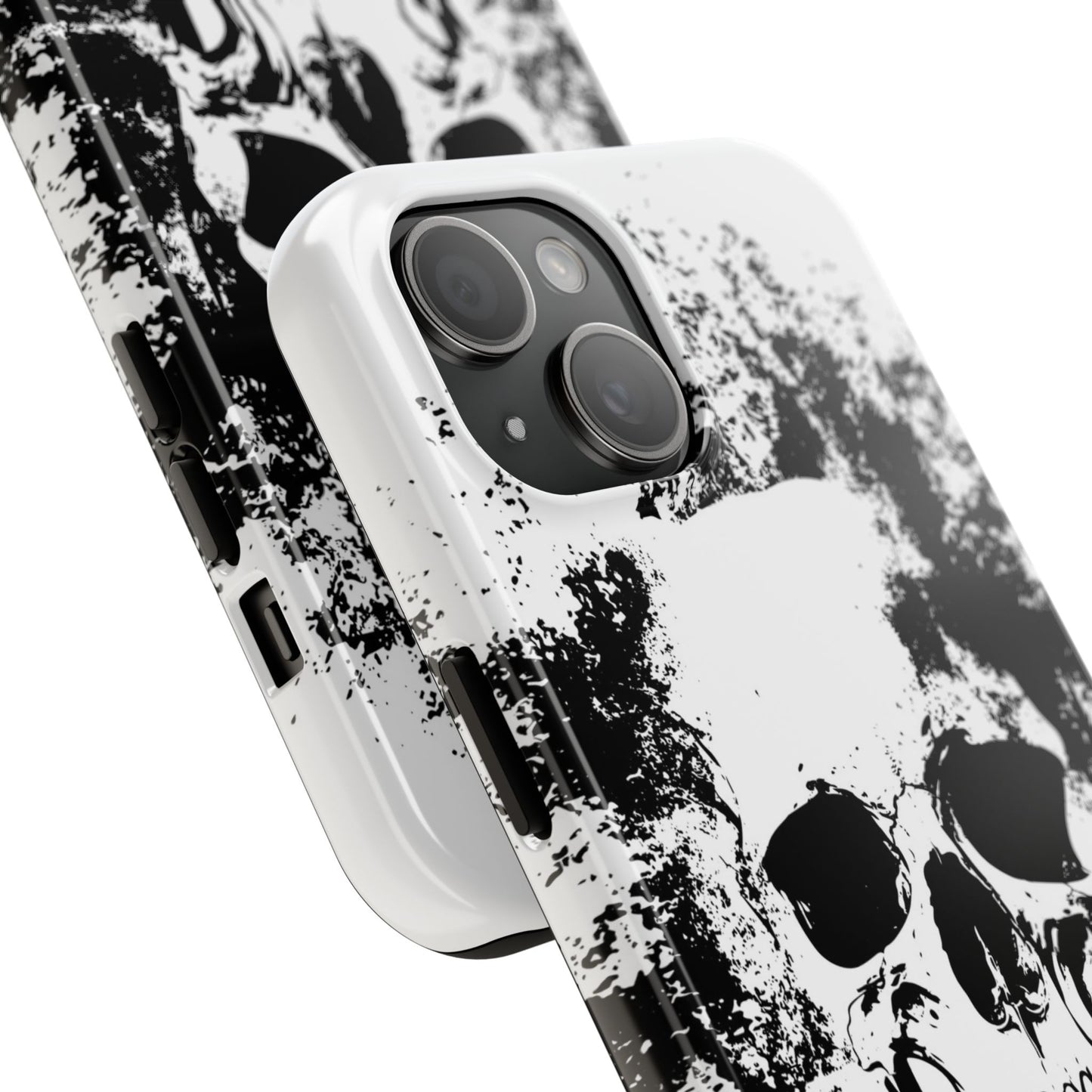 Ink Skull IPhone Case — MagSafe Compatible Protective Cover