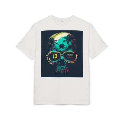Skull Sunglasses Tee — "Walk Into The Wild" Adventure Graphic T‑Shirt