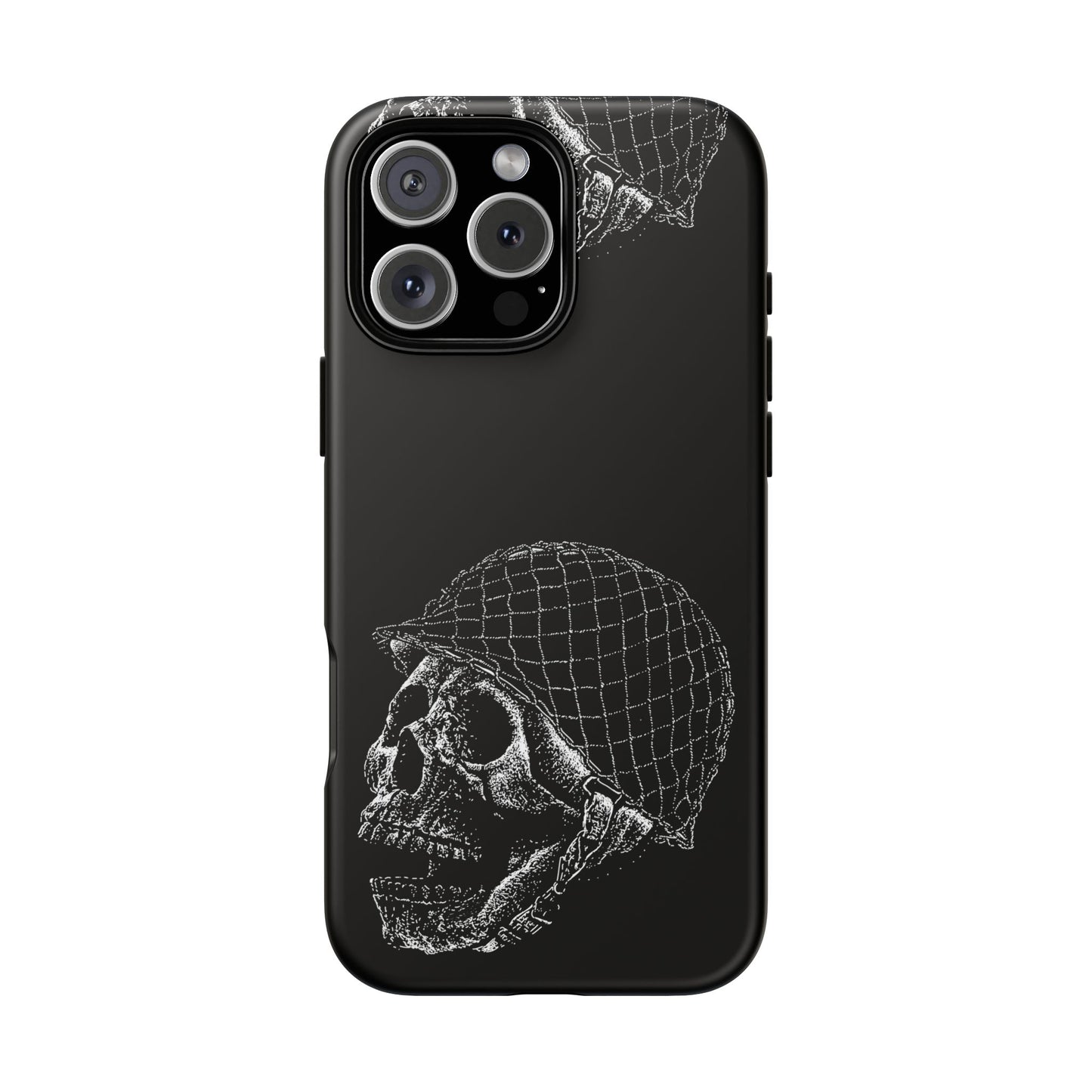 Skull Soldier Phone Case — Military Helmet Skull Tough Case