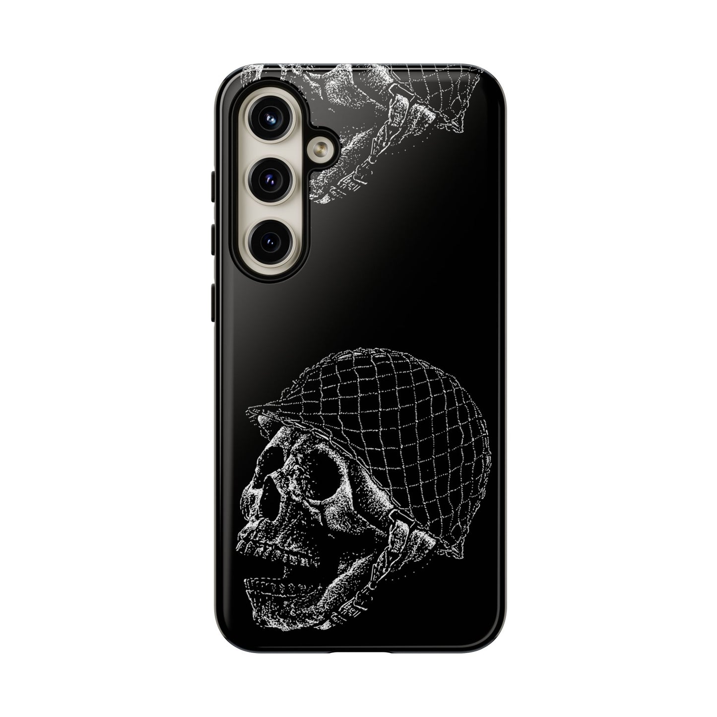 Skull Soldier Phone Case — Military Helmet Skull Tough Case