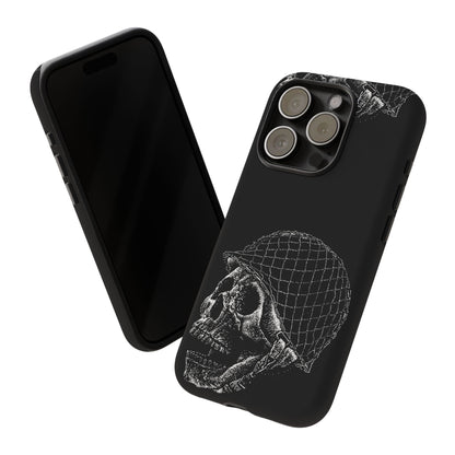 Skull Soldier Phone Case — Military Helmet Skull Tough Case