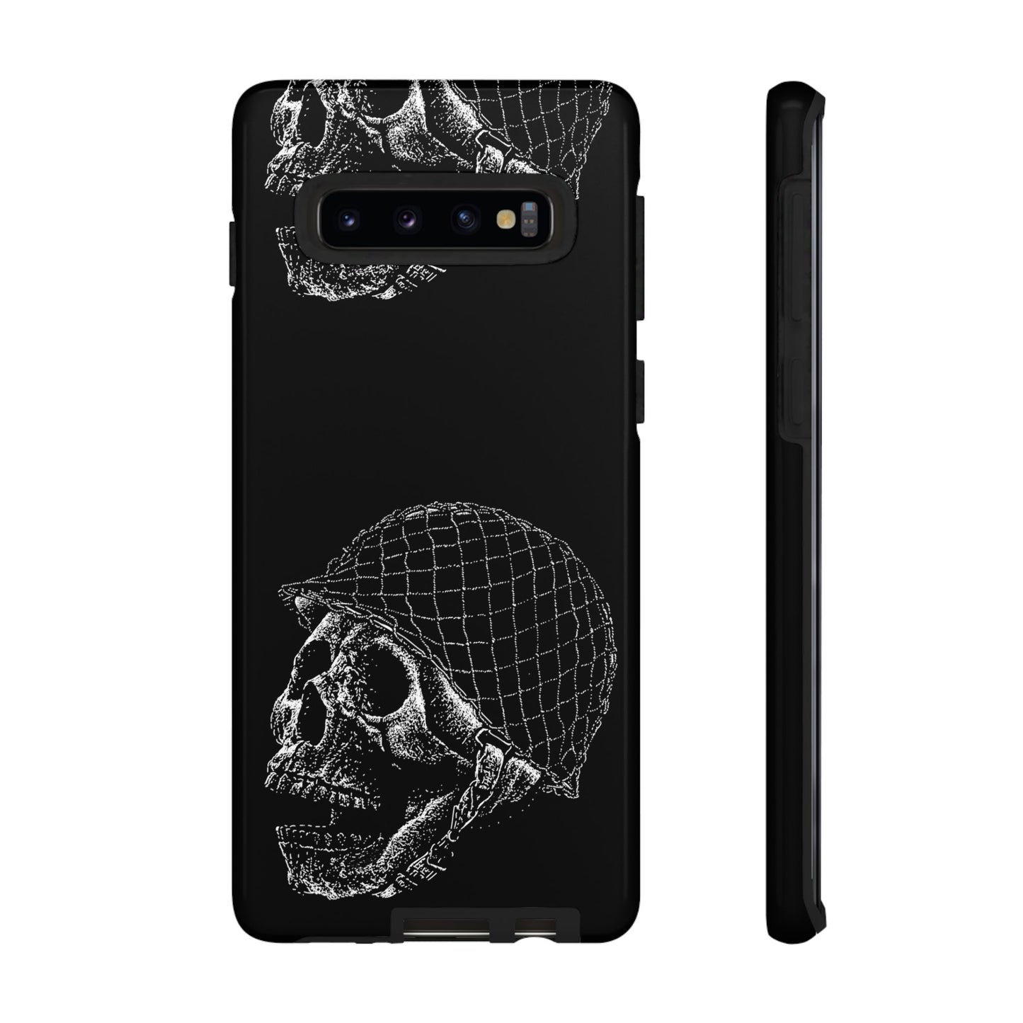 Skull Soldier Phone Case — Military Helmet Skull Tough Case