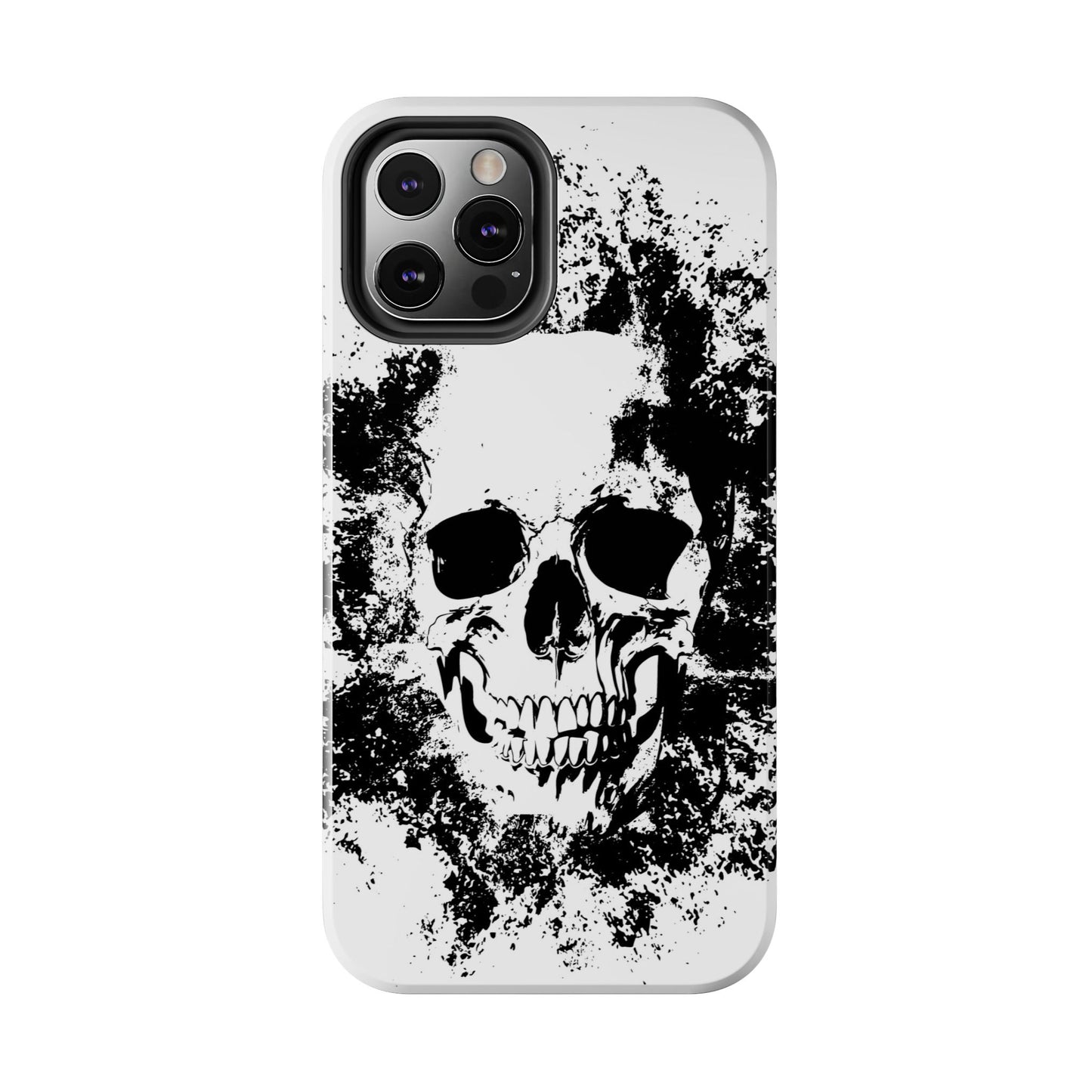Ink Skull IPhone Case — MagSafe Compatible Protective Cover