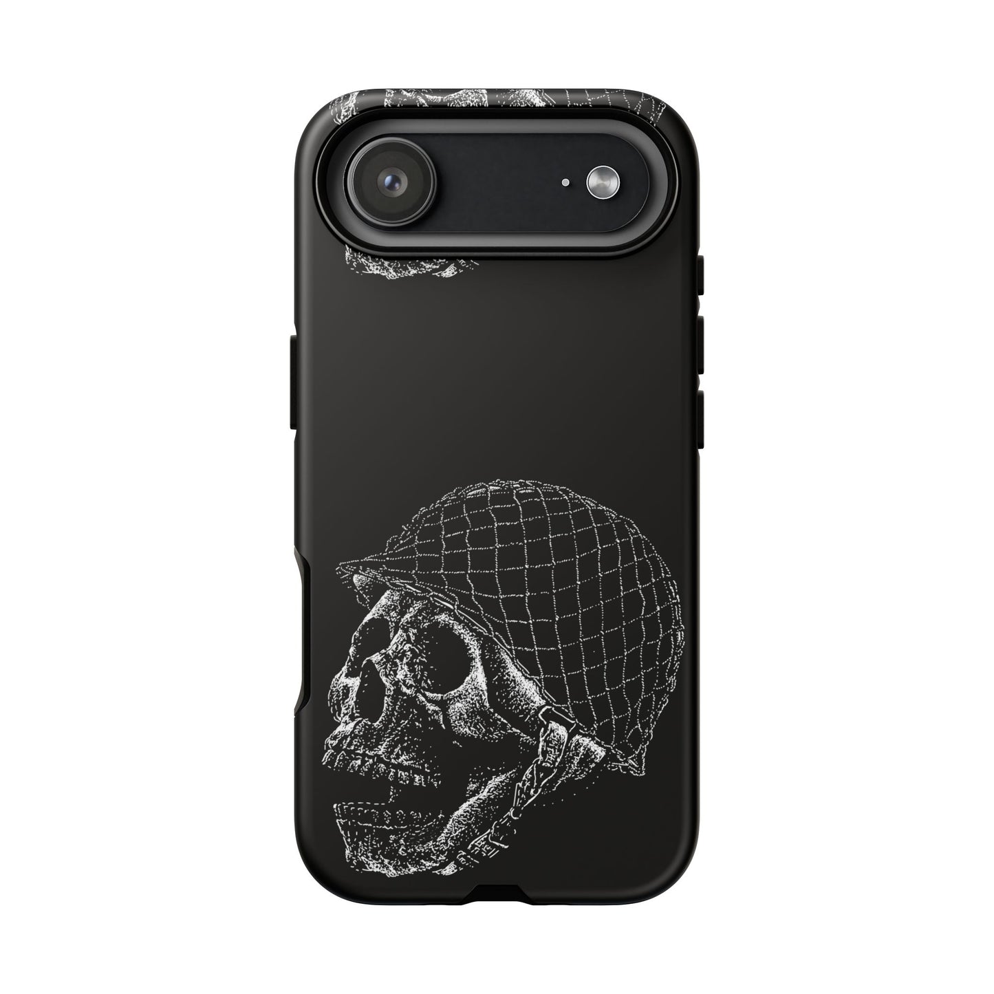 Skull Soldier Phone Case — Military Helmet Skull Tough Case