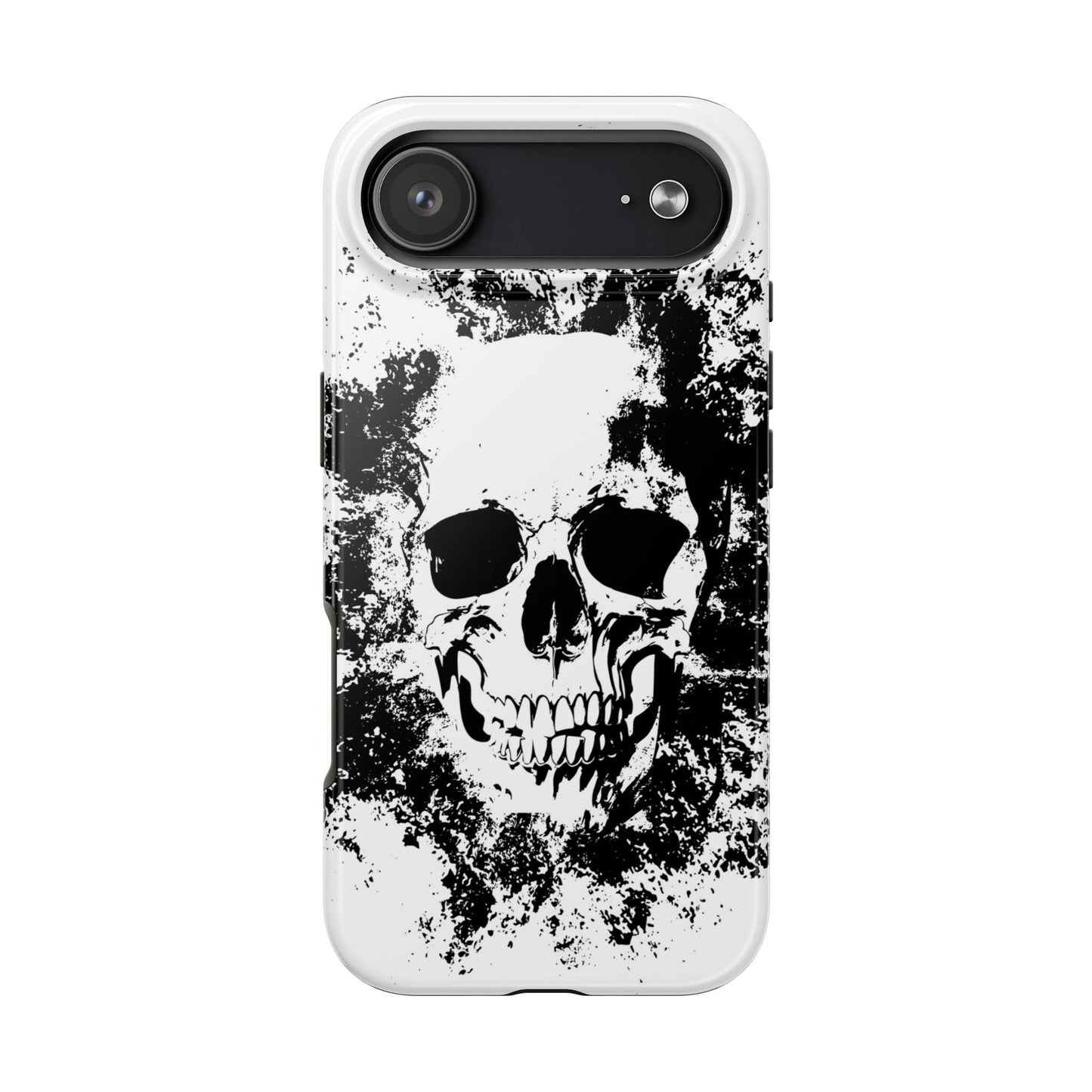 Ink Skull IPhone Case — MagSafe Compatible Protective Cover