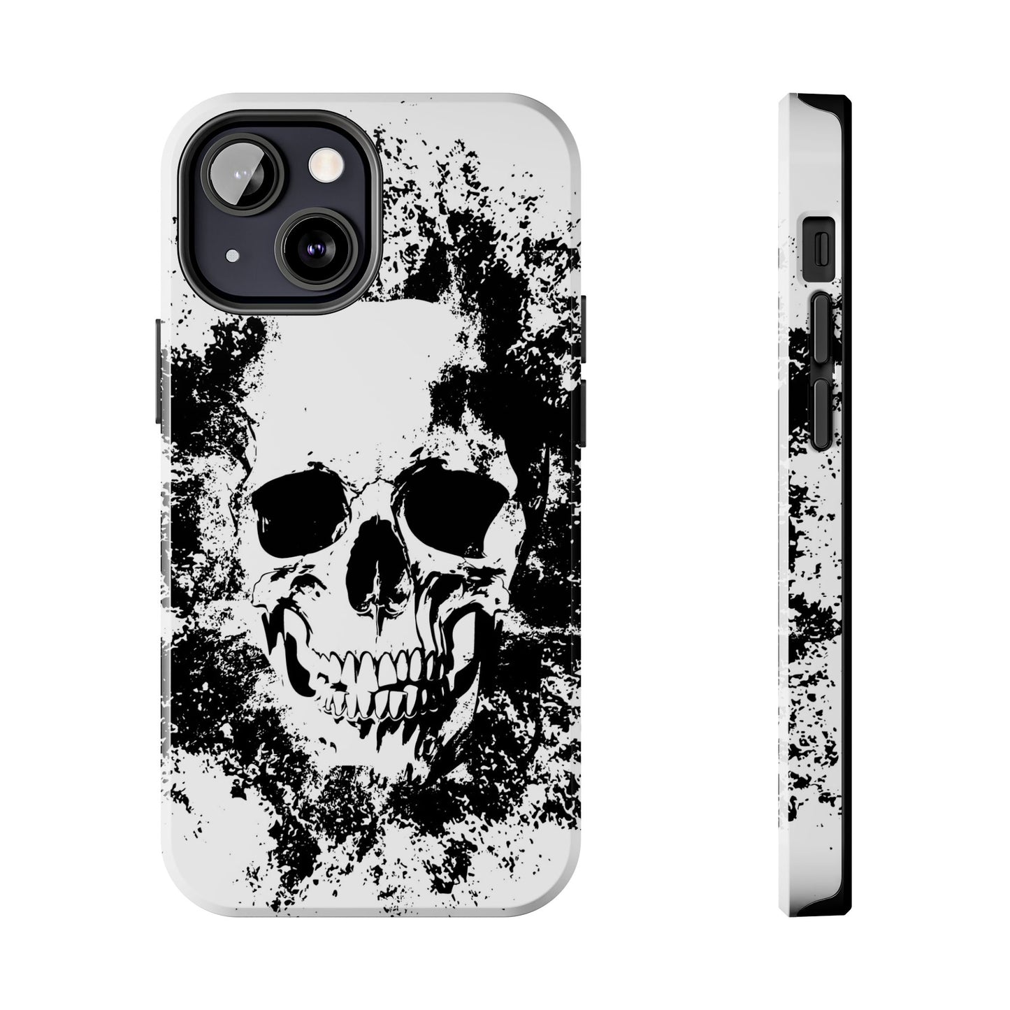 Ink Skull IPhone Case — MagSafe Compatible Protective Cover