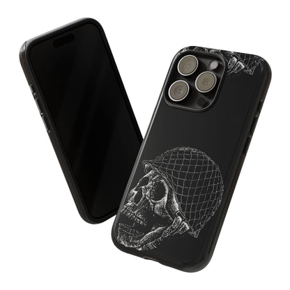 Skull Soldier Phone Case — Military Helmet Skull Tough Case