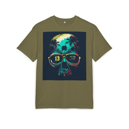 Skull Sunglasses Tee — "Walk Into The Wild" Adventure Graphic T‑Shirt
