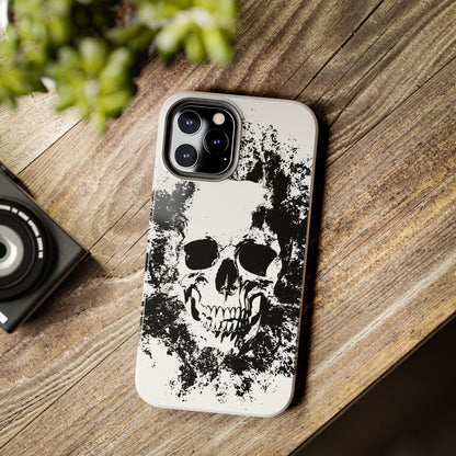 Ink Skull IPhone Case — MagSafe Compatible Protective Cover