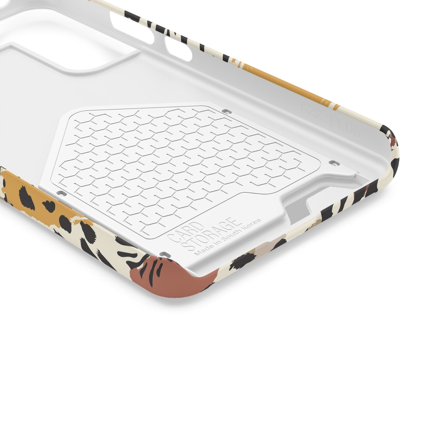 Savage Golden Leopard MagSafe Case With Card Holder