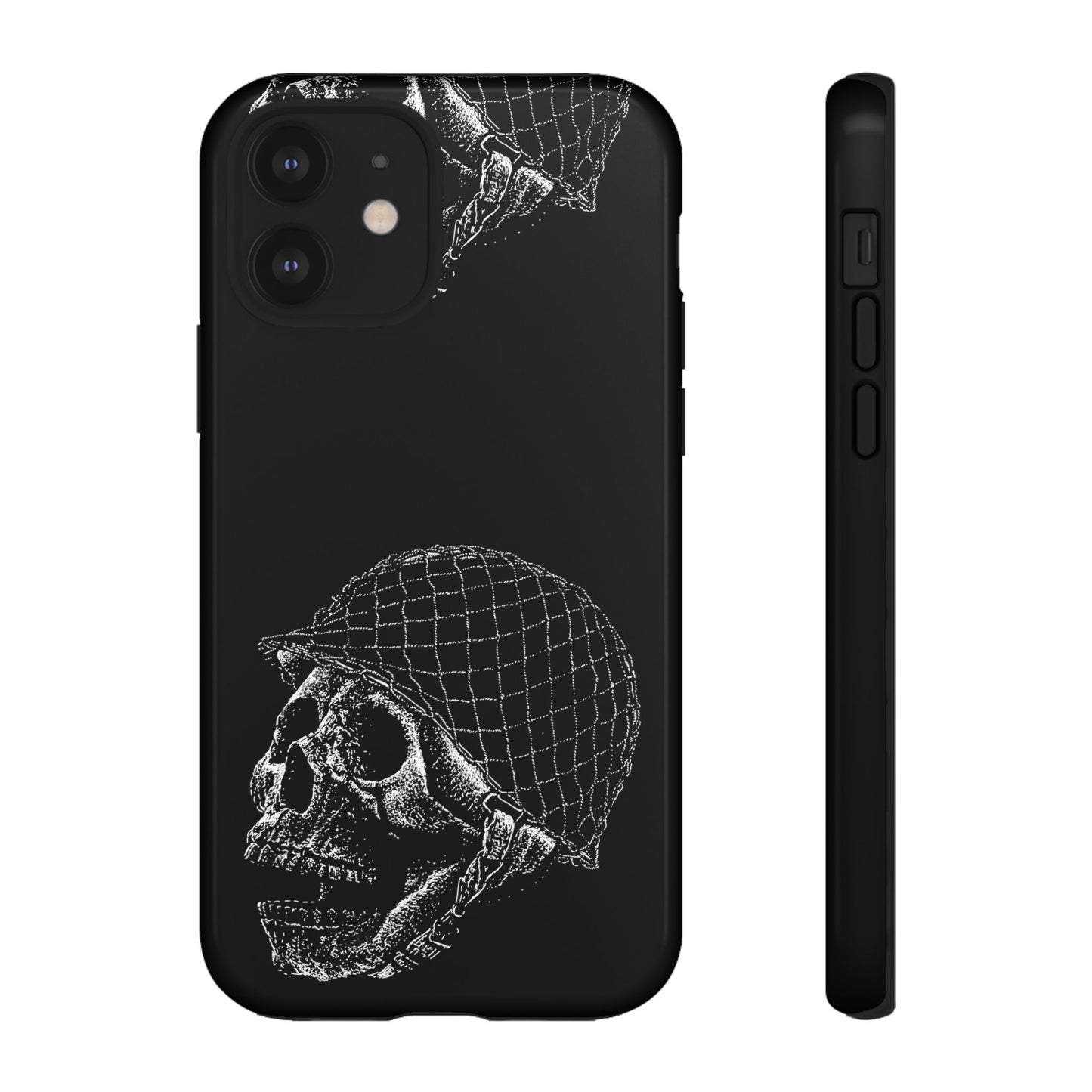 Skull Soldier Phone Case — Military Helmet Skull Tough Case