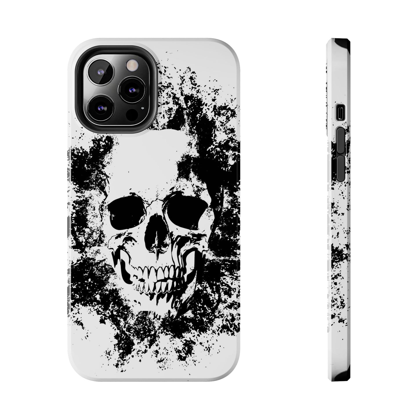Ink Skull IPhone Case — MagSafe Compatible Protective Cover
