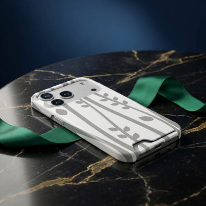 Slim Card Holder iPhone Case – Protective Wallet Phone Case with Built-In Card Slot