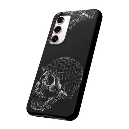Skull Soldier Phone Case — Military Helmet Skull Tough Case