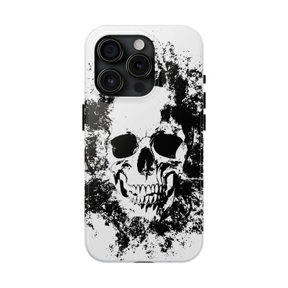 Ink Skull IPhone Case — MagSafe Compatible Protective Cover