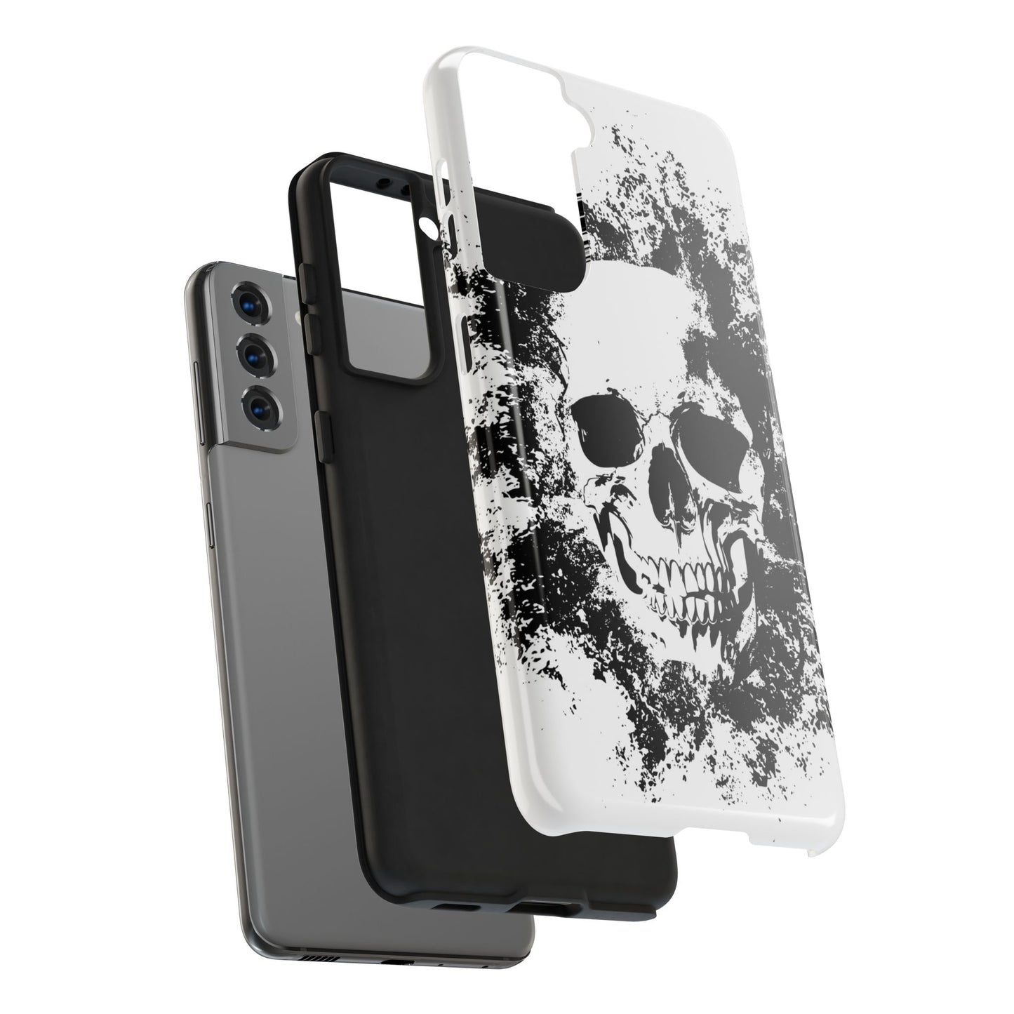 Ink Skull IPhone Case — MagSafe Compatible Protective Cover