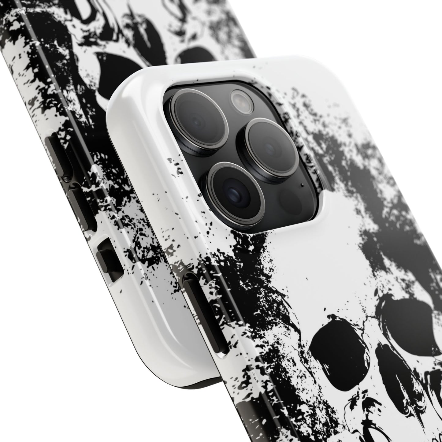 Ink Skull IPhone Case — MagSafe Compatible Protective Cover