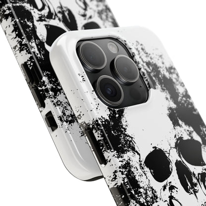 Ink Skull IPhone Case — MagSafe Compatible Protective Cover