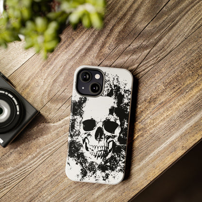 Ink Skull IPhone Case — MagSafe Compatible Protective Cover