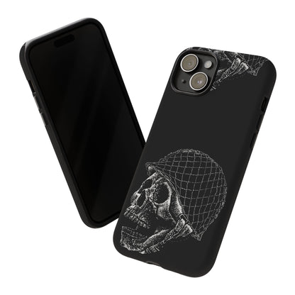 Skull Soldier Phone Case — Military Helmet Skull Tough Case