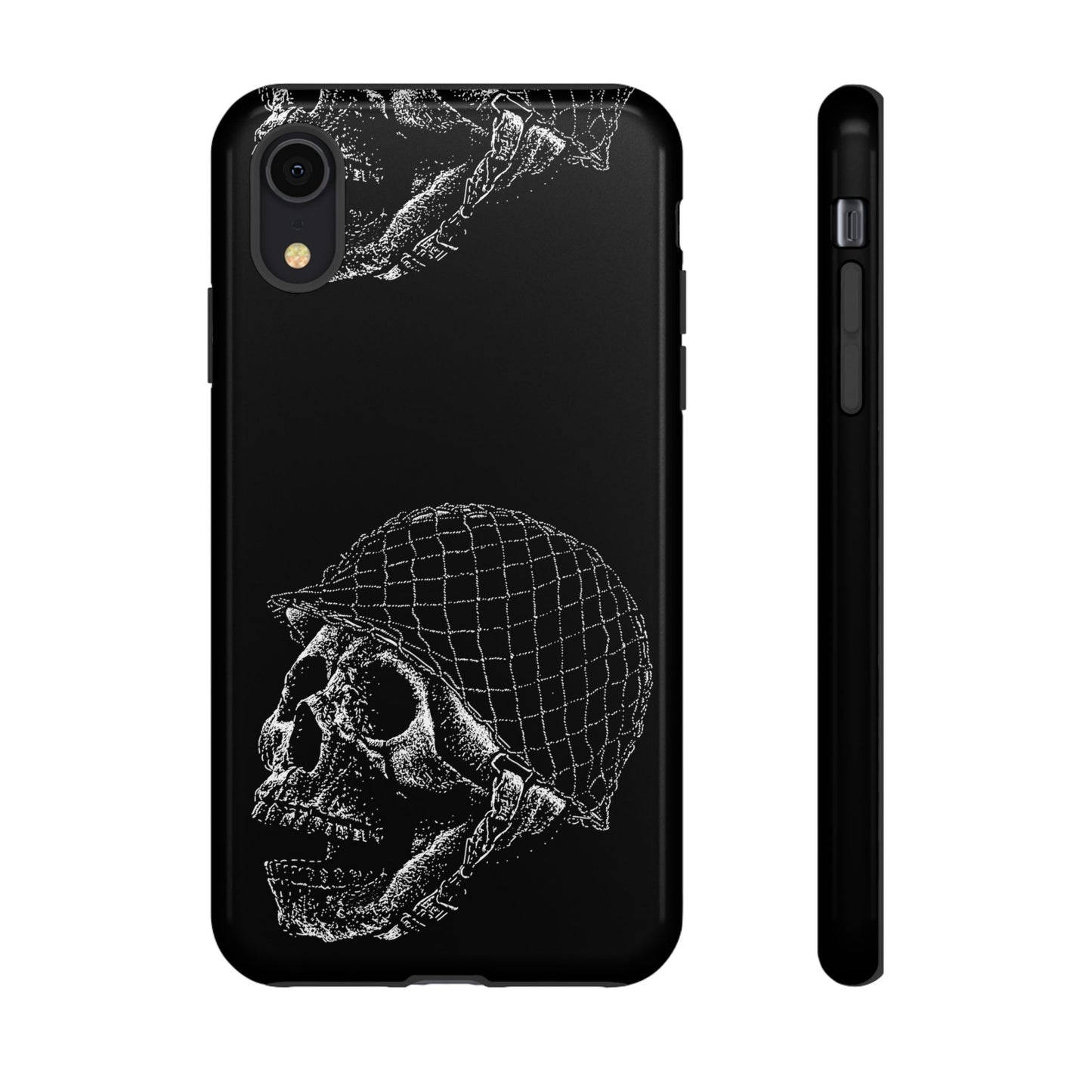 Skull Soldier Phone Case — Military Helmet Skull Tough Case