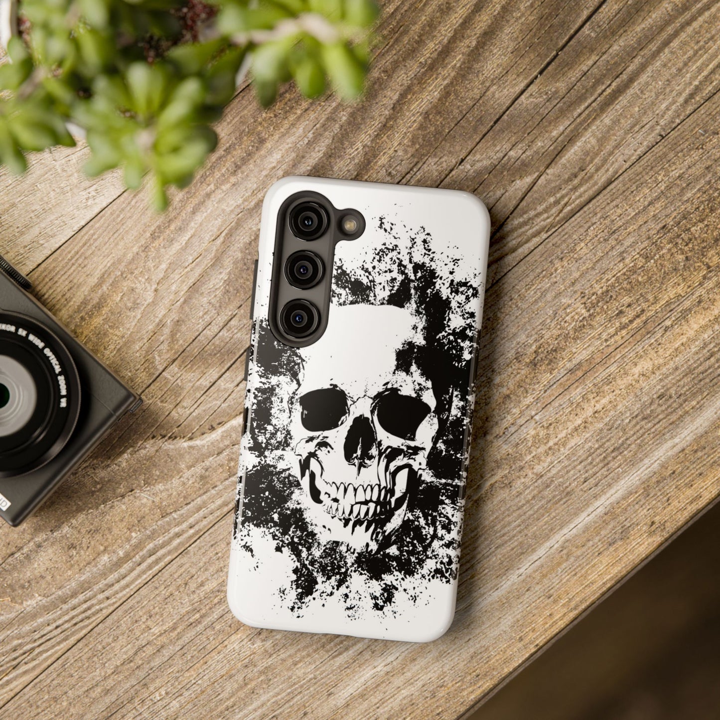 Ink Skull IPhone Case — MagSafe Compatible Protective Cover