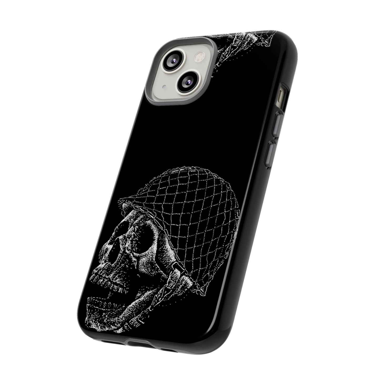 Skull Soldier Phone Case — Military Helmet Skull Tough Case