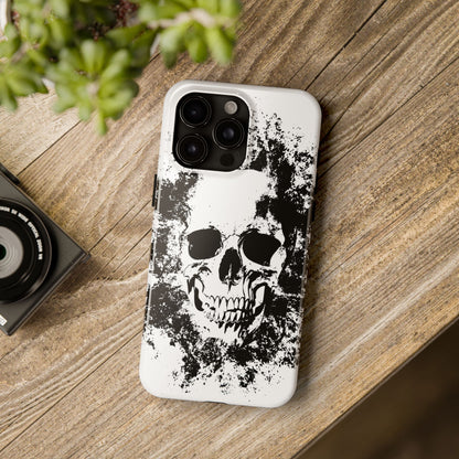 Ink Skull IPhone Case — MagSafe Compatible Protective Cover