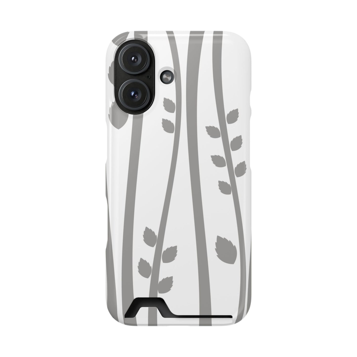 Slim Card Holder iPhone Case – Protective Wallet Phone Case with Built-In Card Slot