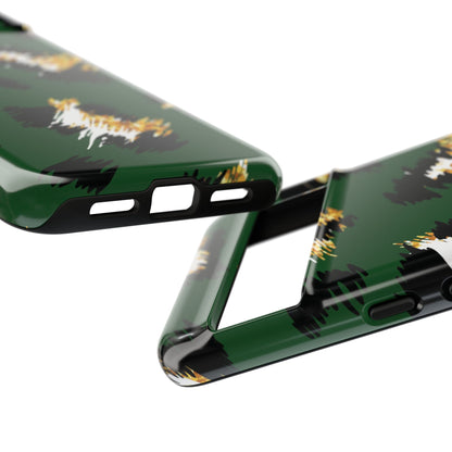Green Leopard Print Phone Case – Tough Protective iPhone Cover