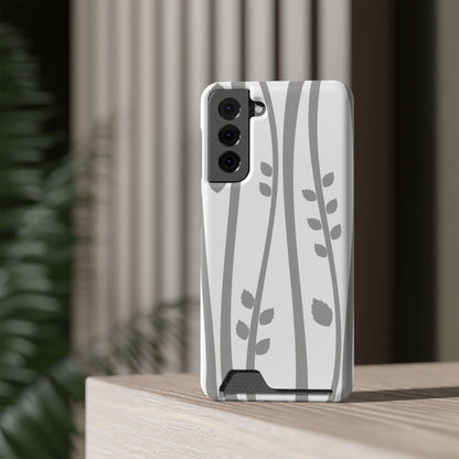 Slim Card Holder iPhone Case – Protective Wallet Phone Case with Built-In Card Slot