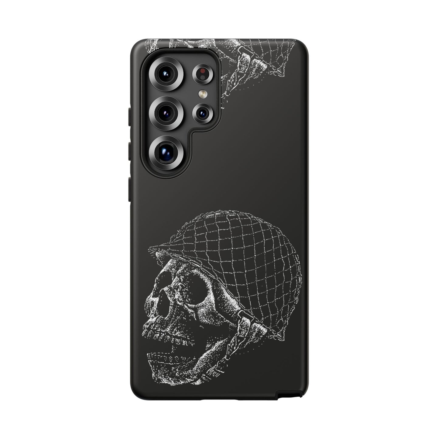 Skull Soldier Phone Case — Military Helmet Skull Tough Case