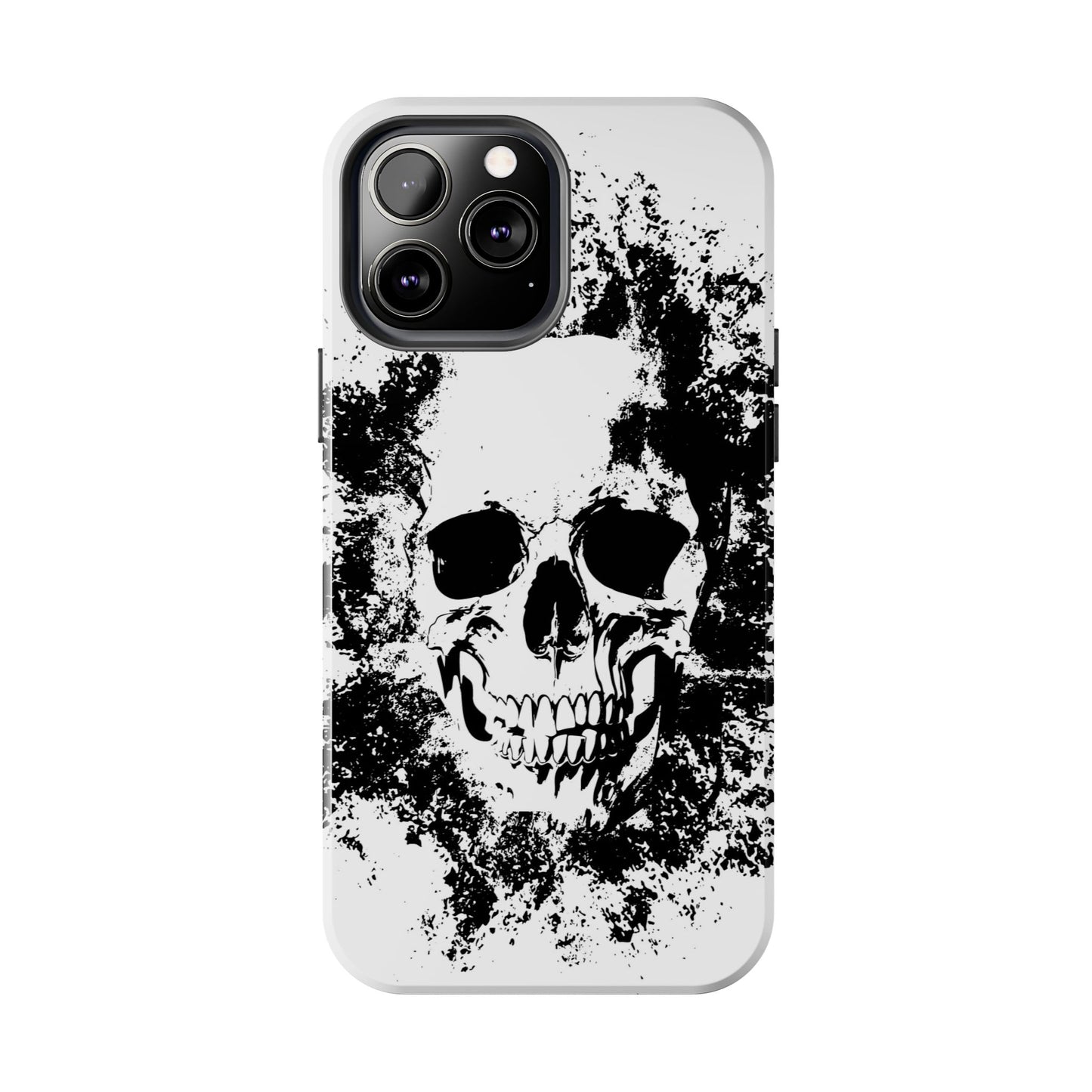 Ink Skull IPhone Case — MagSafe Compatible Protective Cover