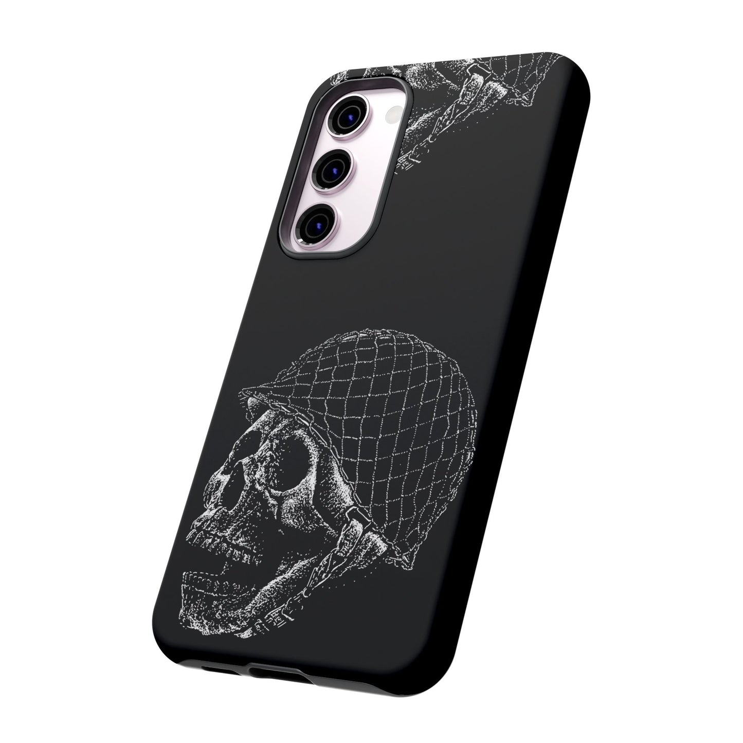 Skull Soldier Phone Case — Military Helmet Skull Tough Case