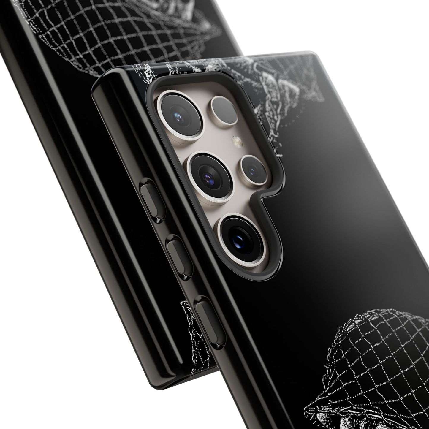 Skull Soldier Phone Case — Military Helmet Skull Tough Case