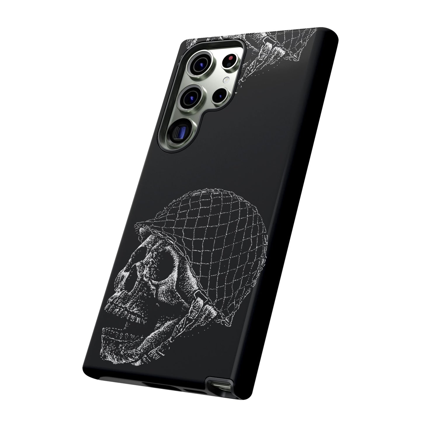 Skull Soldier Phone Case — Military Helmet Skull Tough Case