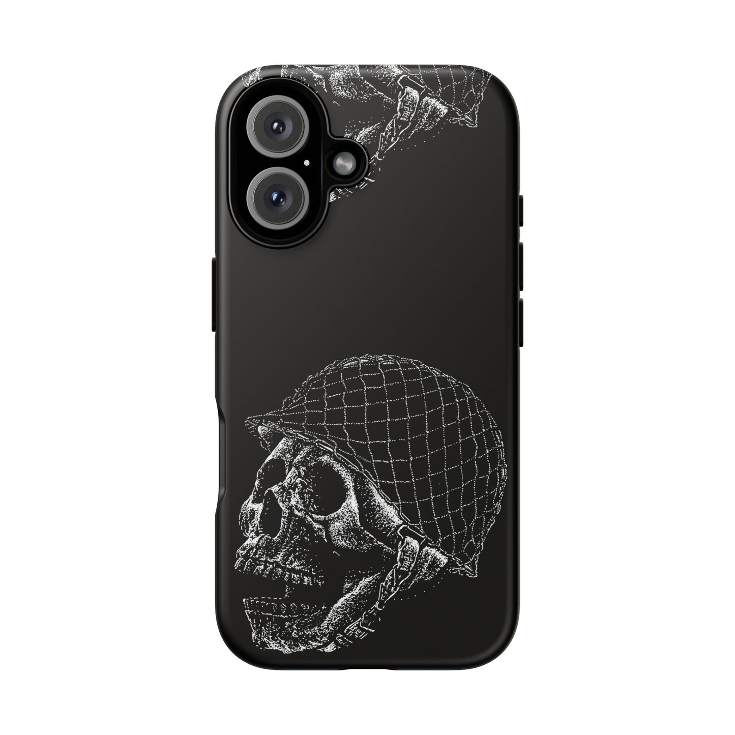 Skull Soldier Phone Case — Military Helmet Skull Tough Case