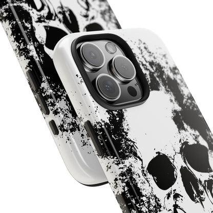 Ink Skull IPhone Case — MagSafe Compatible Protective Cover