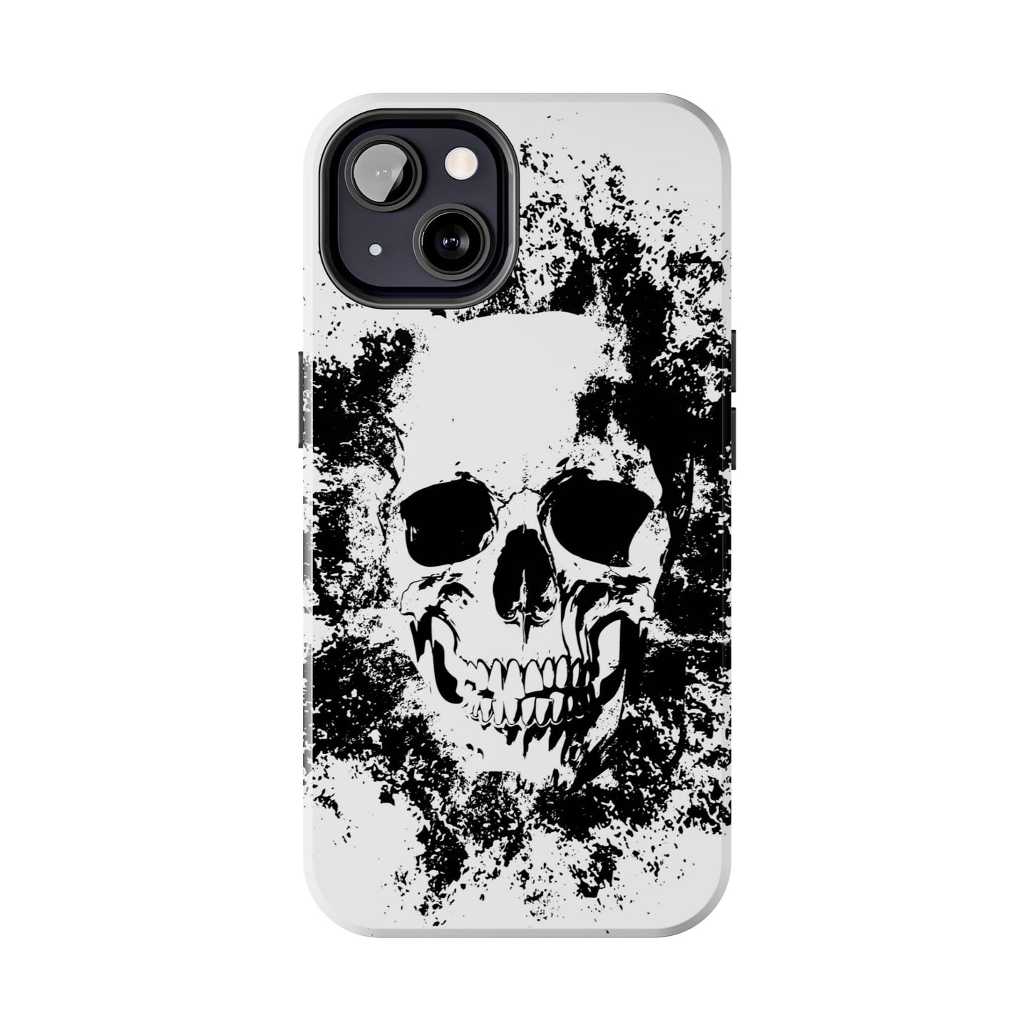 Ink Skull IPhone Case — MagSafe Compatible Protective Cover