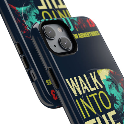 Walk Into The Wild Phone Case — Adventure Graphic Magnetic Tough Case