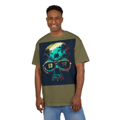 Skull Sunglasses Tee — "Walk Into The Wild" Adventure Graphic T‑Shirt