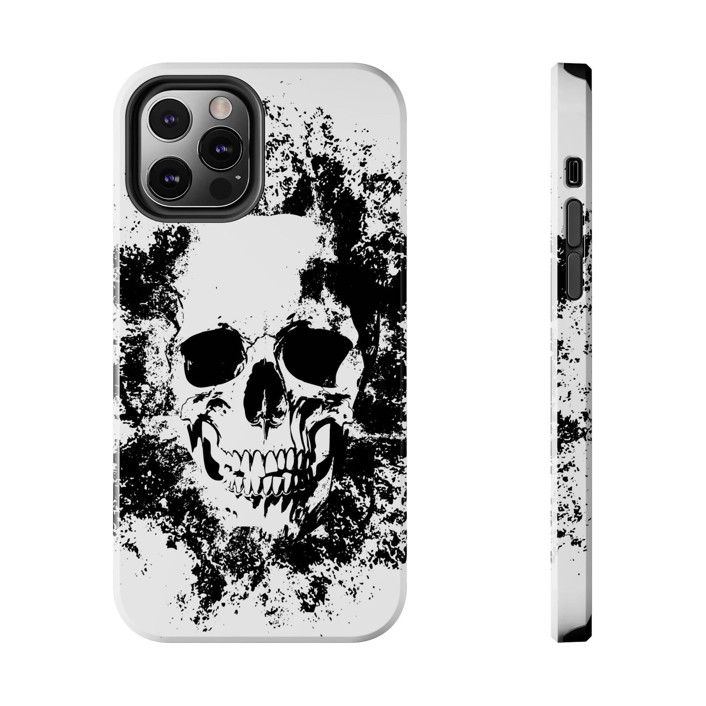 Ink Skull IPhone Case — MagSafe Compatible Protective Cover