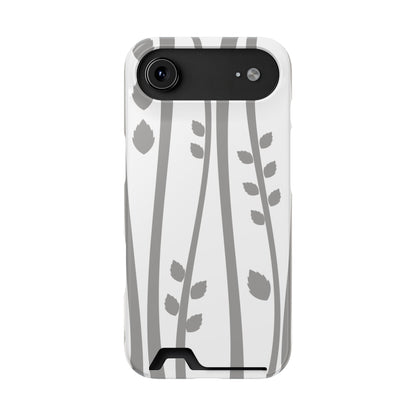 Slim Card Holder iPhone Case – Protective Wallet Phone Case with Built-In Card Slot