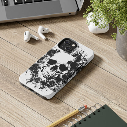 Ink Skull IPhone Case — MagSafe Compatible Protective Cover