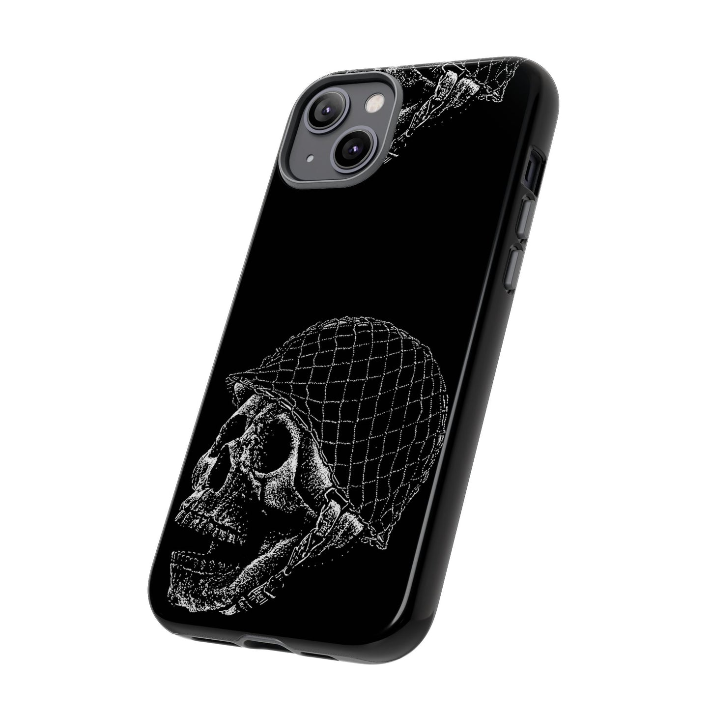 Skull Soldier Phone Case — Military Helmet Skull Tough Case